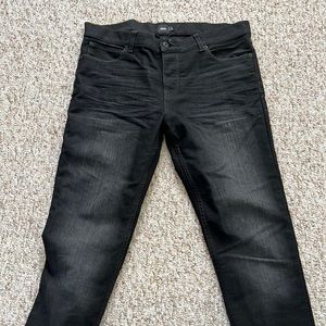 Black denim ASOS  Men’s jeans. 34 W 32 L. Great condition.